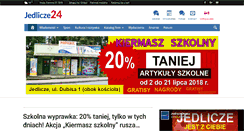 Desktop Screenshot of jedlicze24.pl