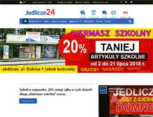 Tablet Screenshot of jedlicze24.pl